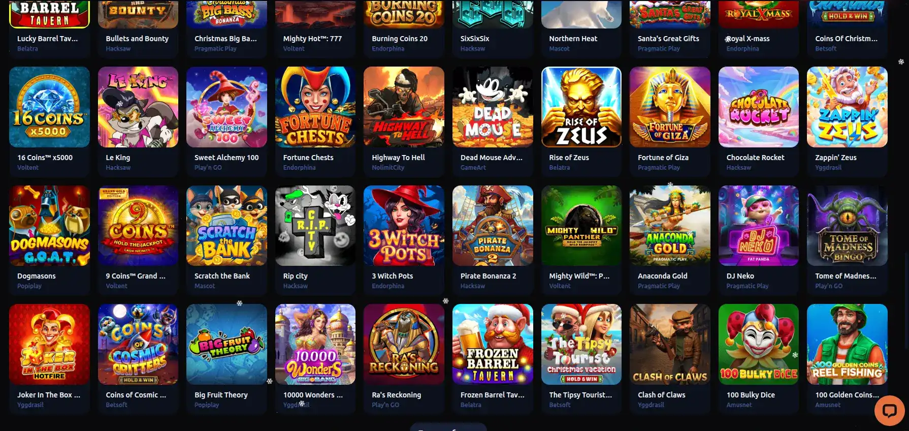 Турнирная таблица и призовые фонды в казино